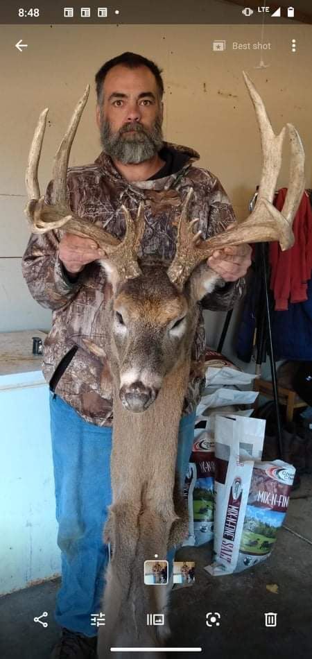 Largest buck I ever shot